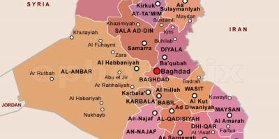 מפה של עיראק הברית